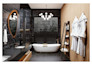 help you create a spa like vibe with clean 3d bathroom interior design